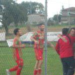Mancioppi dopo il gol
