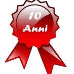 Compleanno 10 anni del sito web