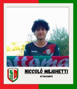 Niccolò Milighetti, autore del gol dell'1-1 contro il Poppi
